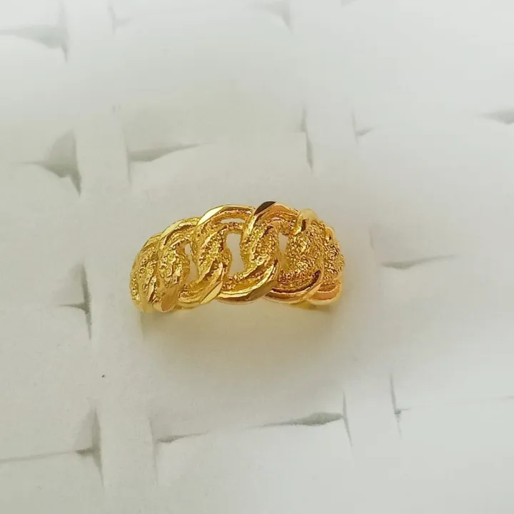 FREE COP 916 Ring Cincin Coco Full Gold Emas Korea Bangkok | Lazada