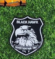 อาร์มBLACK HAWK เครื่องหมายเหยี่ยวBLACK HAWK