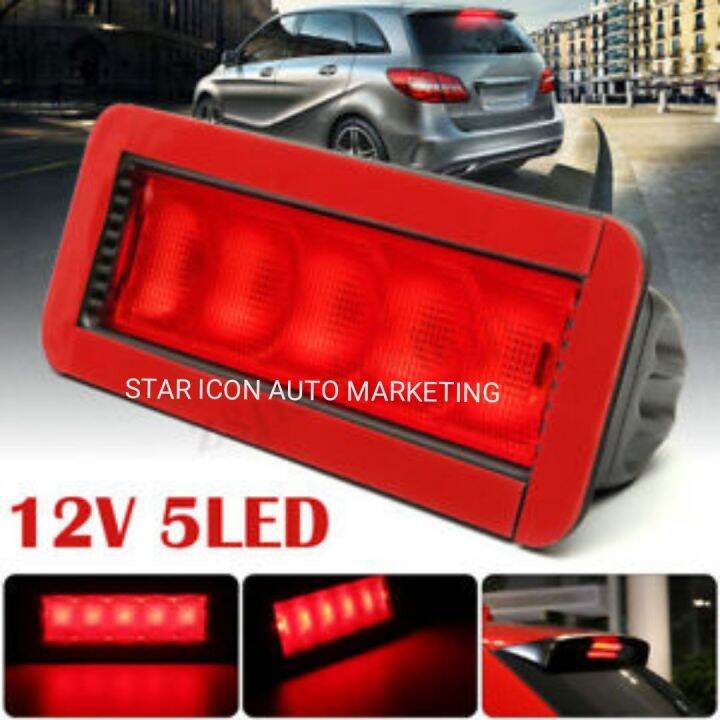 Original Wheels 12v 5 Universal Led Third Brake Light TBL-1 / Proton ...