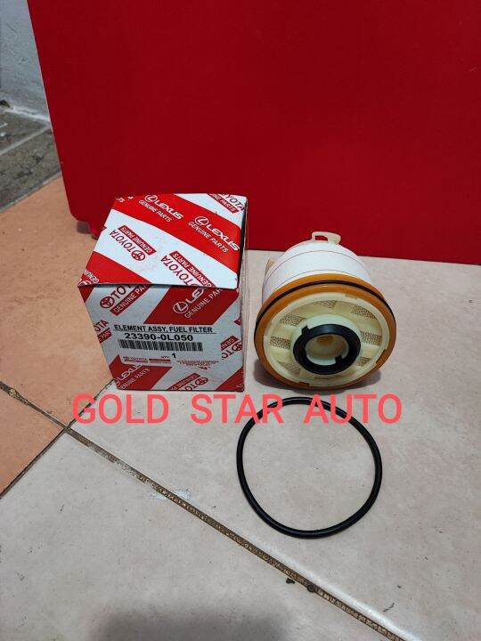 FILTER SOLAR FUEL FILTER TOYOTA HIACE COMMUTER HILUX REVO 233900L050