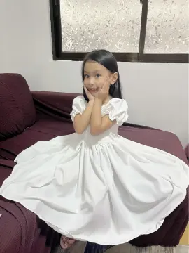 Childrens white maxi on sale dress