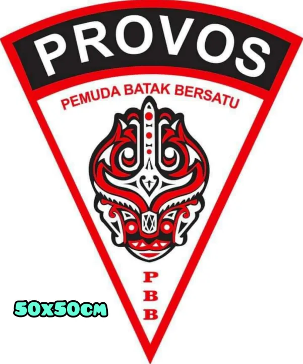 Stiker Logo Provos Pemuda Batak Bersatu Lazada Indonesia