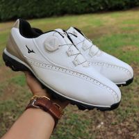 ส่งฟรี 26Cm 8US 41Eu Mizuno Golf Shoes Wide Style 002 Boa Unisex Pre-owned Authentic