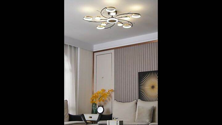 Led Ceiling Lamp Bedroom Center Light Ceiling Modern Chandelier Ceiling ...