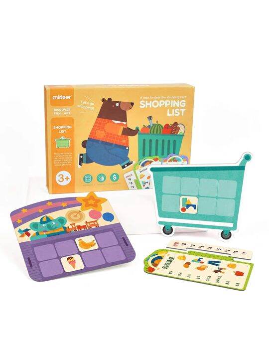 MIDEER Shopping List Board Game Lazada