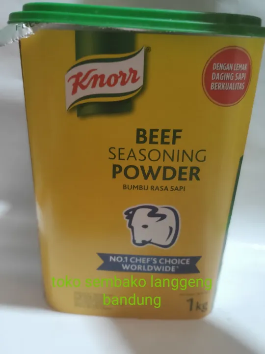 Knorr Beef Seasoning Powder 1kg Knorr Bumbu Kaldu Rasa Sapi Lazada