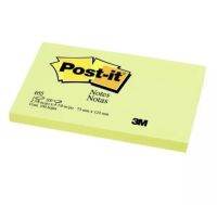 Post-it 3M สีเหลือง จำนวน 100 แผ่น