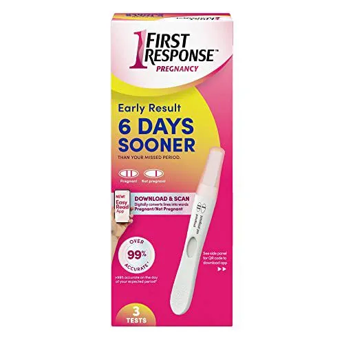 FIRST RESPONSE Early Result Pregnancy Detection Test Strips
