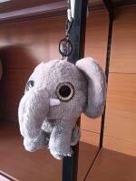 XIDI พวงกุญแจช้าง 3D บิ๊กอายส์ Elephant keychain 3D big eye