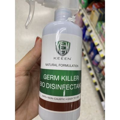 Keen Germ Killer Bio Disinfectant คีนน์ เจิร์ม คัลเลอร์ ไบโอ 250 Ml. ผลิตภัณฑ์ทำความสะอาดและฆ่าเชื้อโรค (แบคทีเรียในโรงพยาบาลและเชื้อรา)