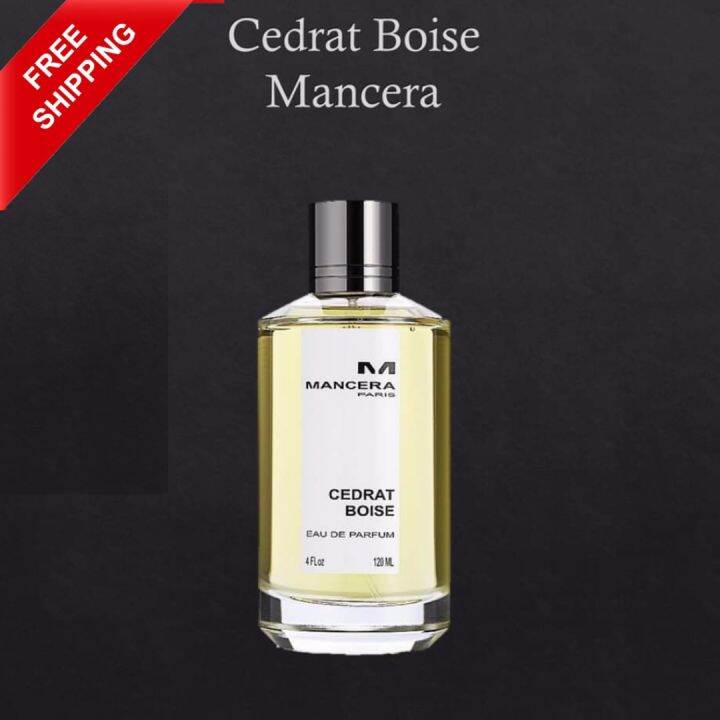 น้ำหอม Mancera Cedrat boise EDP 120ml กล่องซีล+ถุงจากแบรนด์ | Lazada.co.th