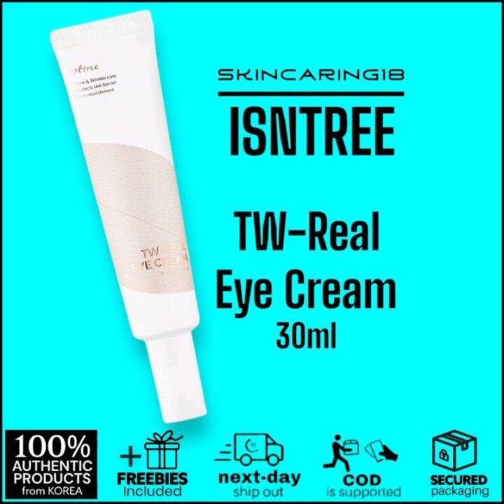 ISNTREE TW-Real Eye Cream 30ml by SkinCaring18 | Lazada PH