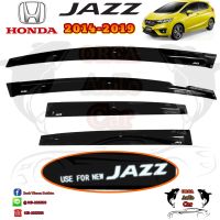 คิ้วกันสาด/กันสาด HONDA JAZZ /ฮอนด้าแจ๊ส / 2014 - 2019