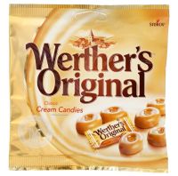 เวอร์เธอร์ ลูกอมคาราเมล Werther Classic Cream Candy 80g