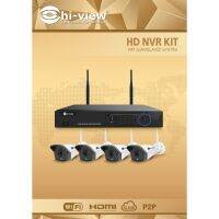 Hiview HVR &amp; IP WI-FI KIT CAMERA MODEL : HW - 3304KIT13 -H3  SET 4 WIFI IP KIT SET WITH