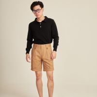 PEETA SHORTS in Khaki color