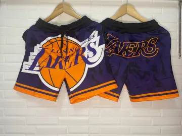 Lakers on sale vintage shorts