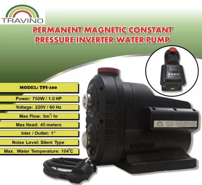 TRAVINO Permanent Constant Pressure Inverter Water Pump TPI