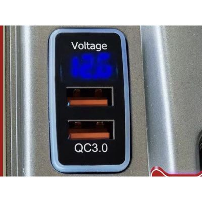 QC3.0 Vigo + Volt fastชาร์จไฟสีฟ้า