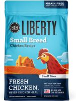 อาหารสุนัข Bixbi Liberty สูตร Small Breed Chicken Recipe Fresh Chicken สำหรับสุนัขพันธุ์เล็กทุกช่วงวัย ขนาด 1.8 kg