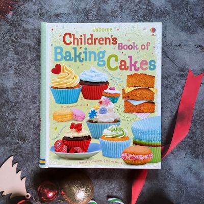 หนังสือสอนทำเบเกอรี่ Usborne 🧁 Children’s book of  🍰🍒 Baking Cakes 🍓🍰  #cookbook #cakes #homemade