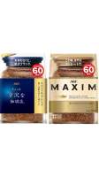 กาแฟแม็กซิม AGF MAXIM กาแฟสำเร็จรูป แบบถุงเติม (ชงได้ประมาณ60แก้ว)120กรัม