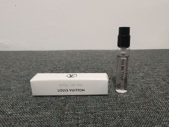 NWT Louis Vuitton Fragrance Samples Two Spell On You White LV