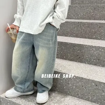 Japanese Style Mens Oversized Streetwear Wide Leg Trousers Men Solid Color,  Wide Leg, Baggy Style Khaki, Black, White From Yncwe, $64.71 | DHgate.Com