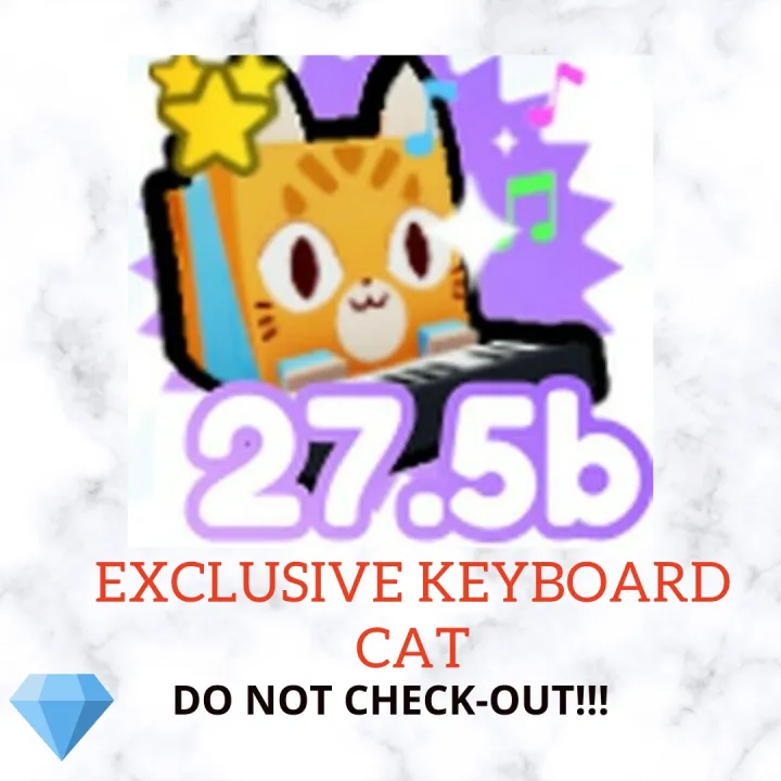 Exclusive Keyboard Cat Pet Simulator X (Gcash only!) Lazada PH