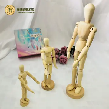 Sketching Artist Movable Limbs Male Wooden Figure Model Doll Toys Sketch  Mannequin Puppet 