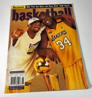 KOBE BRYANT SHAQUILLE O’NEAL BECKETT BASKETBALL MONTHLY ? PRICE GUIDE การ์ดสะสม August 2000 ?? Y2K Magazine Pre-Owned