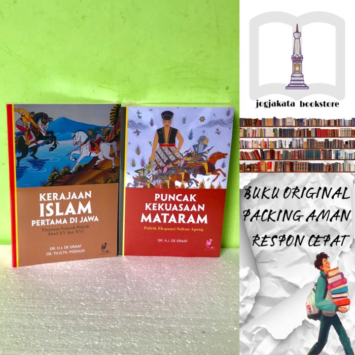 Paket Buku Kerajaan Islam Pertama Di Jawa & Puncak Kekuasaan Mataram ...