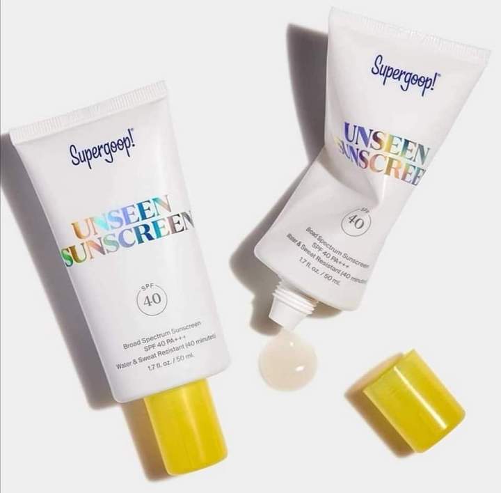 กันแดดsupergoop-unseen-sunscreen-spf40-pa-50-ml