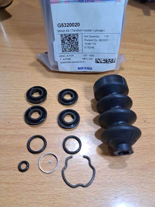 karet master cylinder central [ minor kit (tandom master cylinder