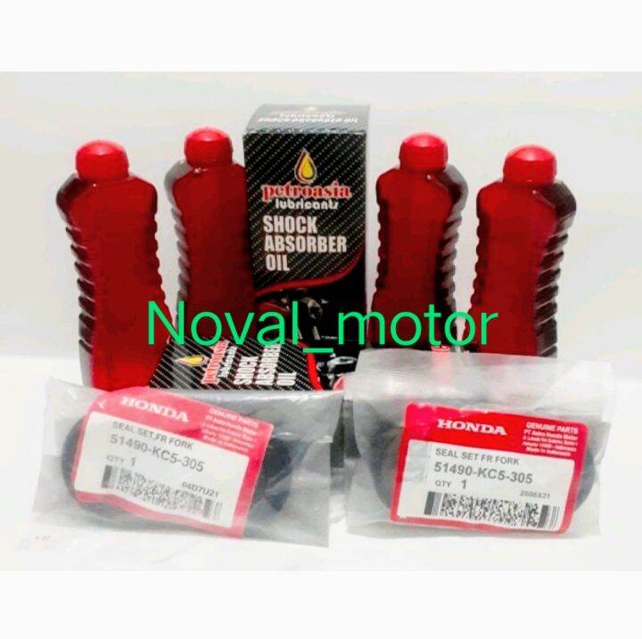 seal shock depan Cb150R Tiger CBR150R Megapro Verza Pcx 150 adv 150