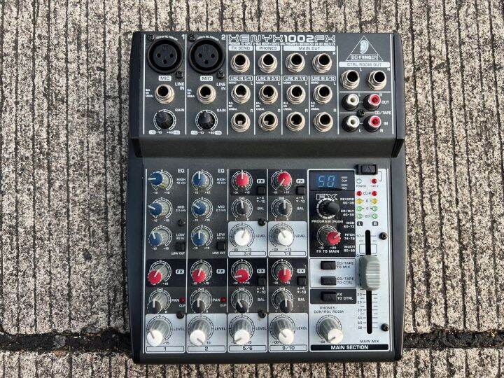 mixer Behringer XENYX 1002fx มือสอง Lazada.co.th