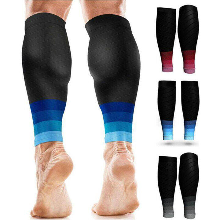 1Pair Calf Compression Sleeves Men Women Shin Splint Calf Support Brace