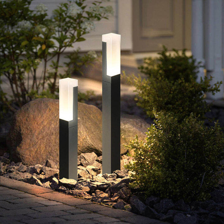 JeeYee Outdoor LED Lawn Lamp Waterproof IP65 New Style Aluminum Pillar ...