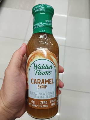 Walden Farms Caramel Syrup355ml ซีรัปรสคาราเมล 355มล.