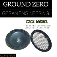 ลำโพง GROUND ZERO รุ่น GZCK 165XSPL ลำโพงเสียงกลาง 6.5 นิ้ว (แพค 1ดอก)