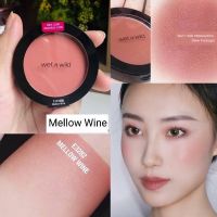 Wet n Wild Coloricon Blush ~ Mellow Wine  สีน้ำตาลพีชแบบตุ่นๆ ปัดแล้วให้ลุคแบบสาวสุขภาพดี ที่ดูละมุนมากๆ ค่ะ ☺️