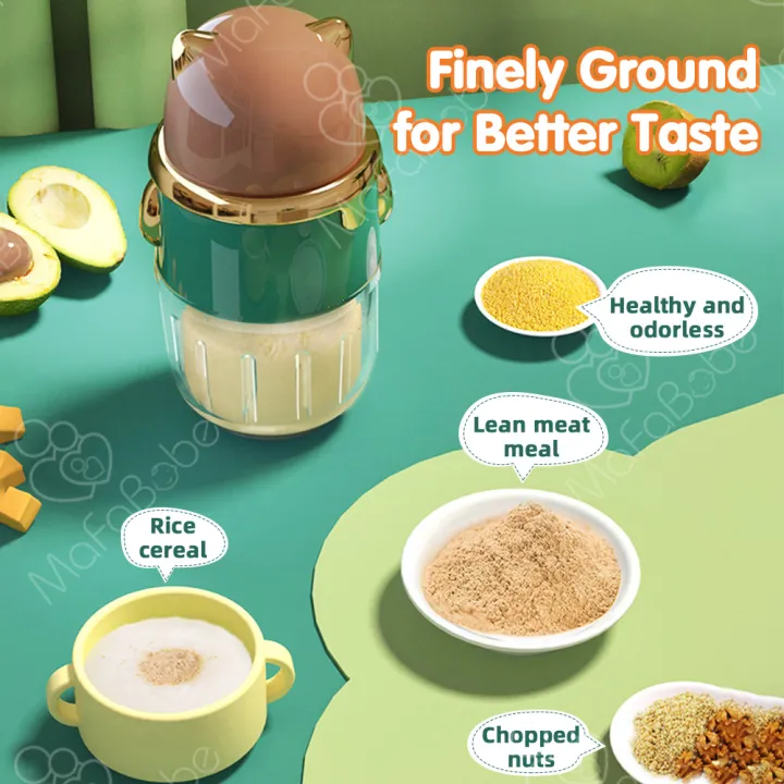 Baby Food Processor Electric Meat Grinder Portable Mini Blender Fruit Juicer Electric Blender