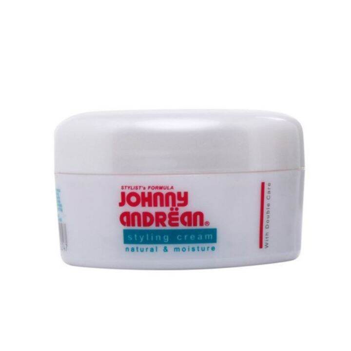 Johnny Andrean Styling Cream Natural & Moisture 125 Gr Minyak Rambut