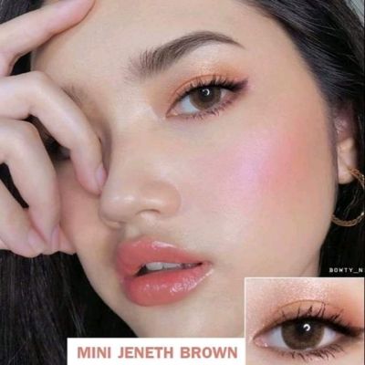 Mini Jeneth Brown (ขนาด14.2) มีค่าสายตา คอนแทคเลนส์  Kitty Kawaii
