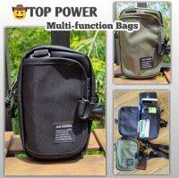 TOP POWER MUTIFUNCTION POCKET BAGS กระเป๋าเหน็บเอวอเอนกประสงค์  กระเป๋าใส่โทรศัพท์