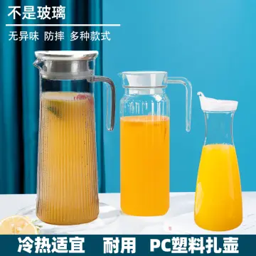 Acrylic Water Pitcher, Juice Tumbler Container, Transparent Water