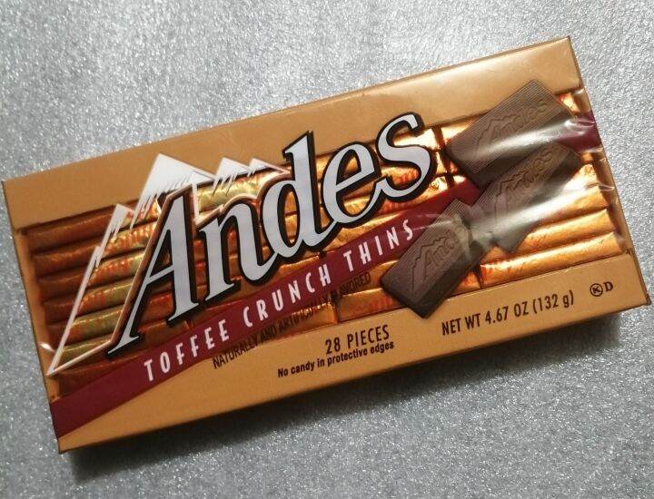 Andes Toffee Crunch Thins 28pcs 4.67 oz (132g) Lazada PH