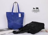 Nylon Waterproof Tote Bag Premium Gift กระเป๋าถือ สีดำ สีน้ำเงิน สีชมพู