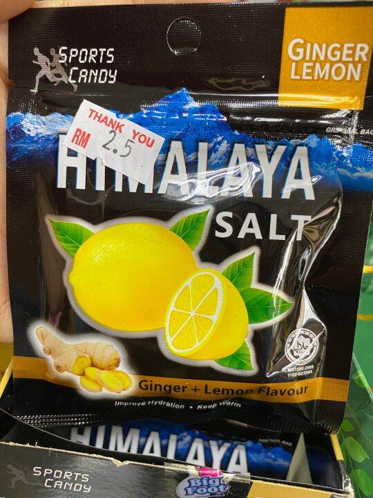 Himalaya salt ginger lemon flavour candy Lazada