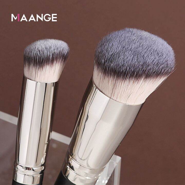 MAANGE 2 Pieces Makeup Brushes Kit Cosmetics Beauty Tool For Foundation